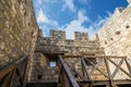 Fortress tower in medieval Cherven, Bulgaria Ã¢â¬â view from Royalty Free Stock Photo